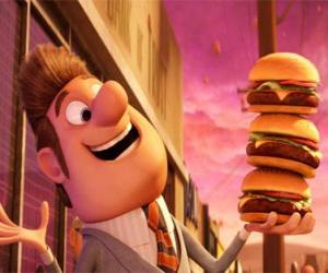 yapboz Belediye başkanı mutlu el üç burger